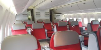 Ethiopian Retrofitted Its B767-300 Fleet with Flat Bed Seats and WIFI IFE