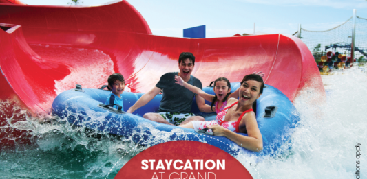 Staycation offer in Grand Millennium Dubai with free access to one of the theme parks at Dubai Parks & Resorts throughout this September